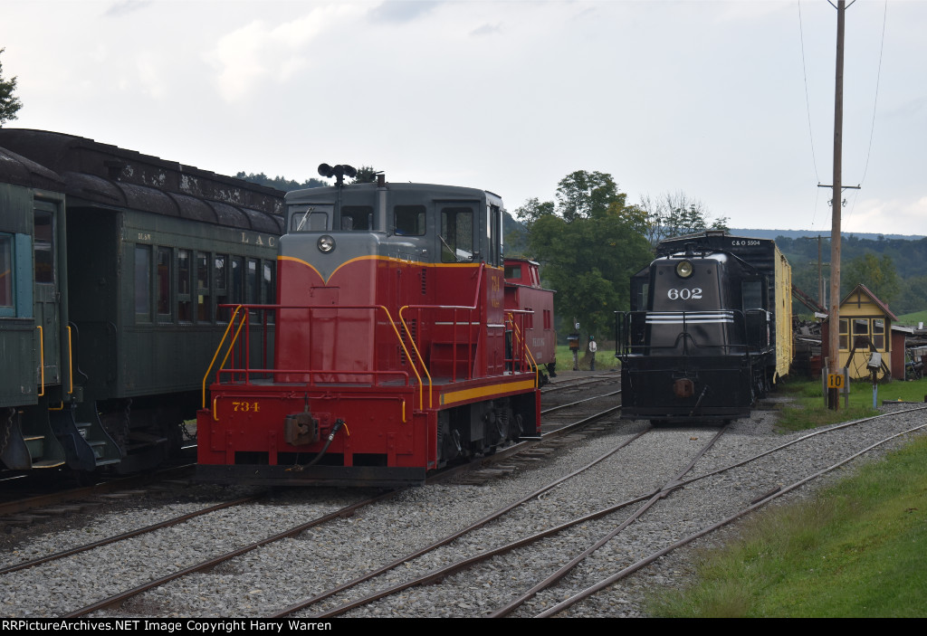 WK&S 734 and LN&E 602